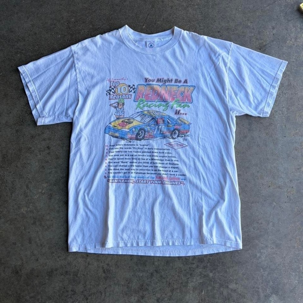 2000s nascar racing‎ aop tee